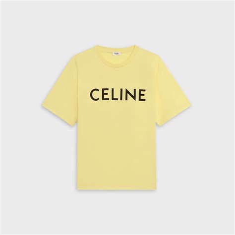 celine yellow shirt|celine oversized shirts.